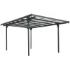 Hliníková pergola LANITPLAST ALU 53 antracit + čirý PC LG4148