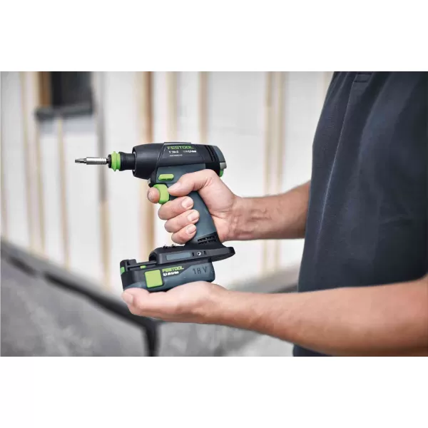 Aku Šroubovací a vrtací sada TID 18V HPC 2x4,0Ah I-Set T18 Festool 577244