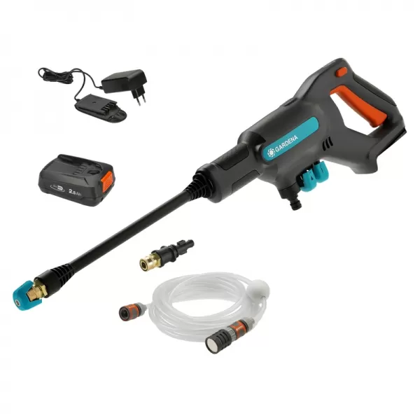 Aku středotlaký čistič Gardena AquaClean 24/18V P4A - sada 14800-20