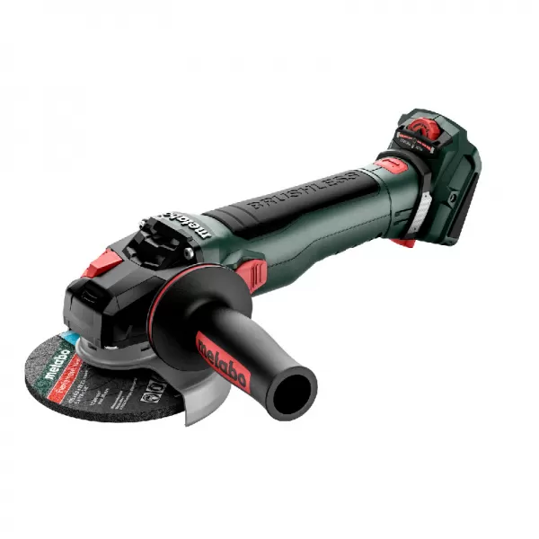 Aku úhlová bruska 18V bez aku WVB 18 LT BL 11-125 Quick Metabo 613091850
