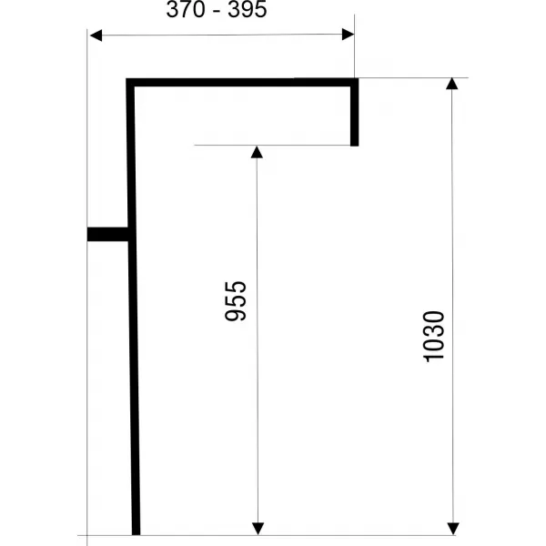 Sprchová tyč s jezdcem k baterii s horním a dolním vývodem Novaservis SET067,0