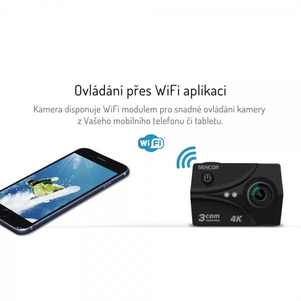 Outdoorová kamera SENCOR 3CAM 4K50WRB