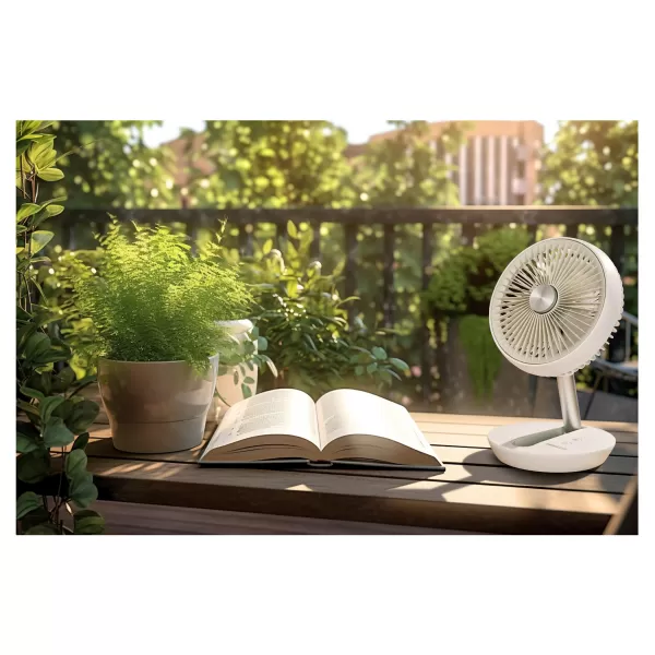 Aku stolní ventilátor SENCOR SFE 0773WH
