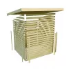 Dřevěný domek KARIBU RADEBURG 5 (33126) terragrau LG3952