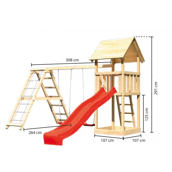 Dětské hřiště KARIBU LOTTI 89350