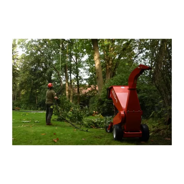 Benzinový drtič dřeva s pojezdem GTM MSGTS1305WDG15