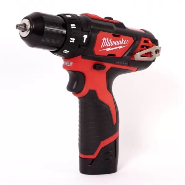 Aku kompaktní příklepová vrtačka M12™ 12V 2x2,0Ah Milwaukee M12BPD-202C