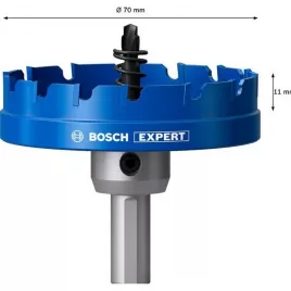 Děrovka s adaptérem EXPERT Sheet Metal 70 × 5 mm 2608902016