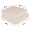Sada polštářů pro set ALICE - krémový FIELDMANN FDZN 9017
