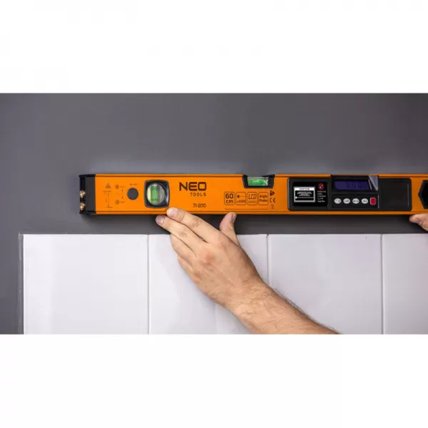Vodováha digitální 60cm laser NEO tools 71-200