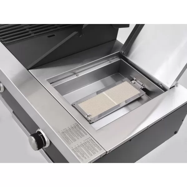 Vestavný plynový gril s bočním infračerveným hořákem GrandHall PREMIUM G3 PLUS