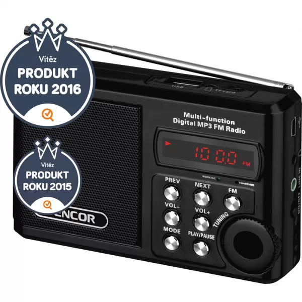 Rádio s USB/MP3 SENCOR SRD 215 B