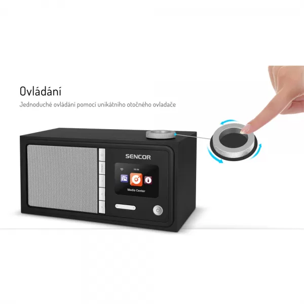 Internetové rádio SENCOR SIR 5000WDB