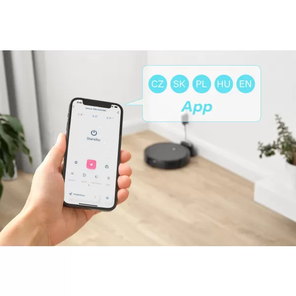 Robotický vysavač SENCOR SRV 6450BK