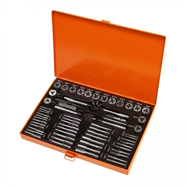 Sada závitníků a závitových oček 60 dílů M3 - M12 RICHMANN PC9184