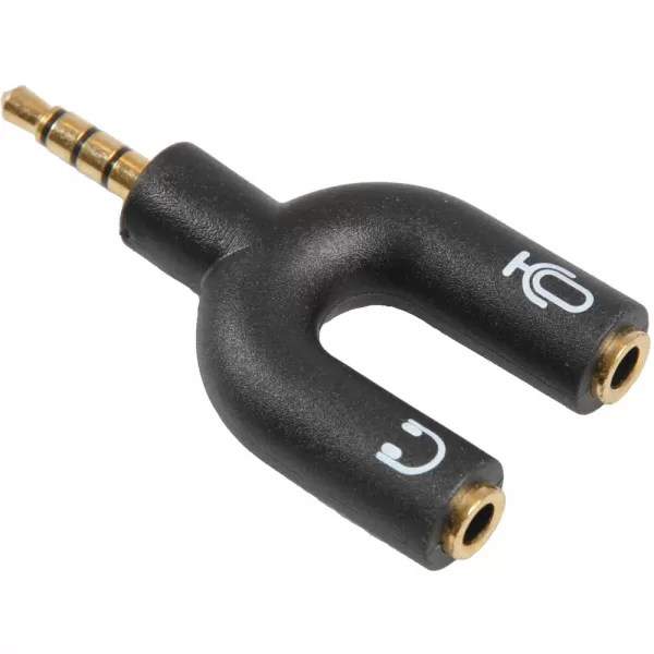 Redukce 3,5 jack 4P M-2x F P SENCOR SAV 188-000