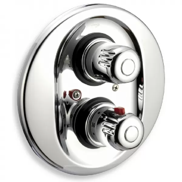 Sprchová termostatická baterie 2-cestný ventil Aquamat chrom Novaservis 2650R,0