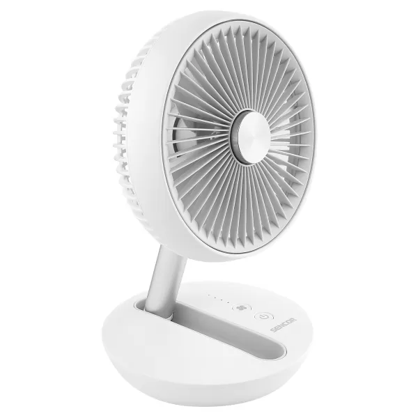 Aku stolní ventilátor SENCOR SFE 0773WH