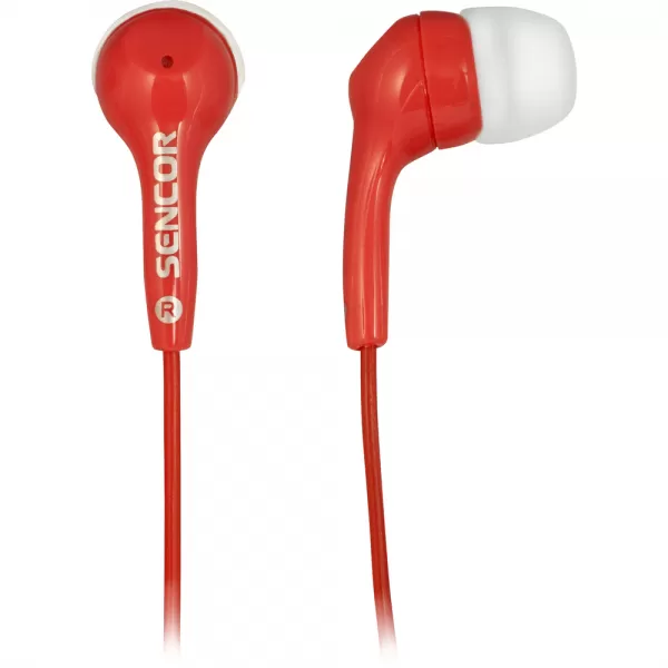 Sluchátka do uší SENCOR SEP 120 RED