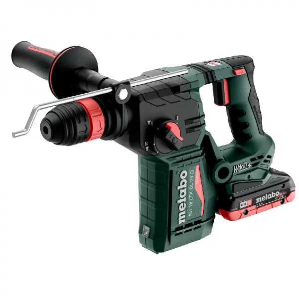 Aku kombinované kladivo 18V/2x4,0Ah KH 18 LTX BL 24 Q, mB Metabo 601714800