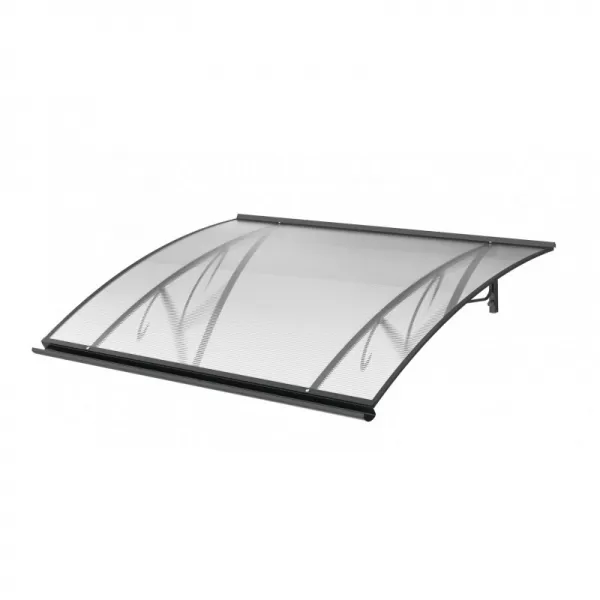 Stříška nad dveře LANITPLAST REGIA 140/82 ANTRACIT LG2801