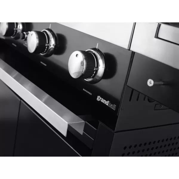 Plynový gril s bočním hořákem GrandHall PREMIUM G4