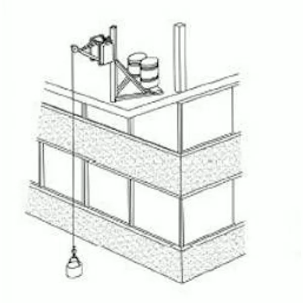 Střešní podpěra CAMAC