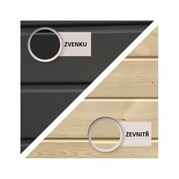 Vyvýšený záhon KARIBU HOCHBEET 190 (73089) terragrau LG1984