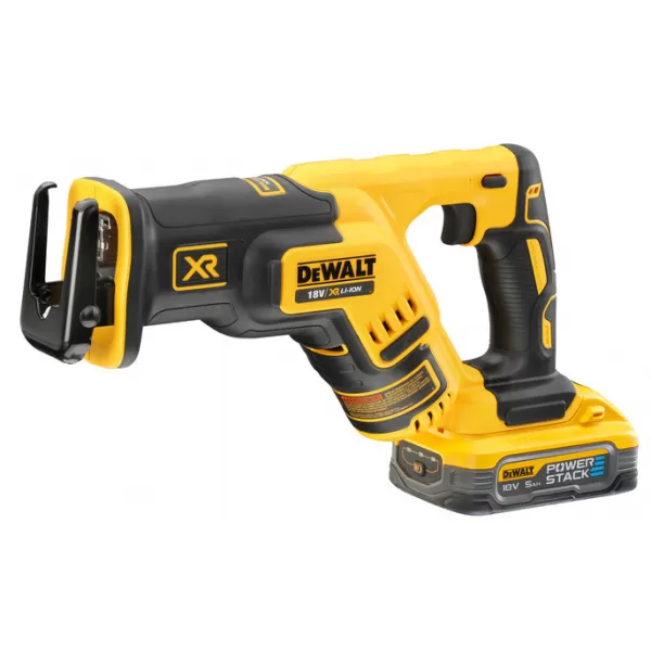 Aku mečová bezuhlíková pila 18V 2x 5,0Ah XRP DeWALT POWERSTACK DCS367H2T