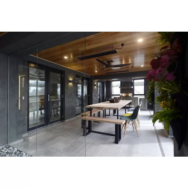 Elektrický tepelný zářič 1500 W HEATSTRIP Design Radiant Heater