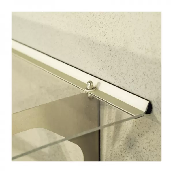 Stříška nad dveře LANITPLAST BLUEMOON XL 197/89 stříbrná LG2581