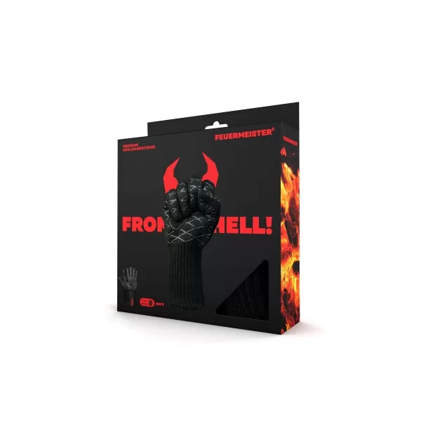 Kevlarové grilovací rukavice BBQ Premium (pár)