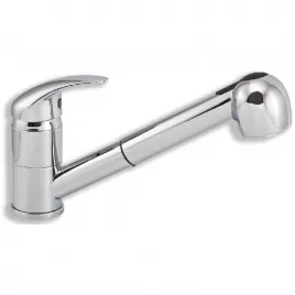 Dřezová teleskopická baterie lékařská páka Titania Lux chrom Novaservis 91081L,0