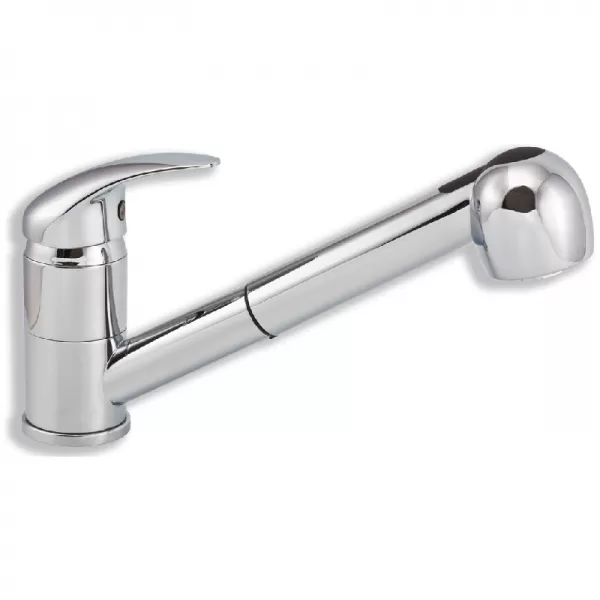 Dřezová teleskopická baterie lékařská páka Titania Lux chrom Novaservis 91081L,0