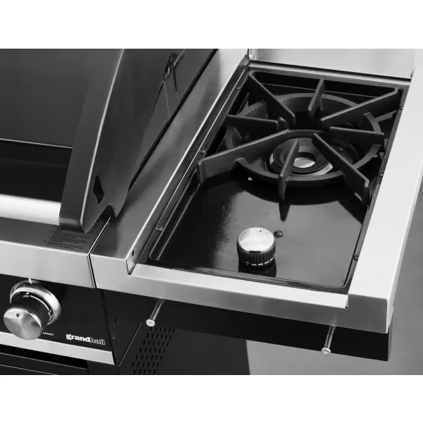 Plynový gril se zadním a bočním hořákem GrandHall MAXIM G5