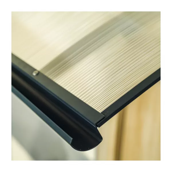 Stříška nad dveře LANITPLAST LARUS 120/85 antracit LG2609