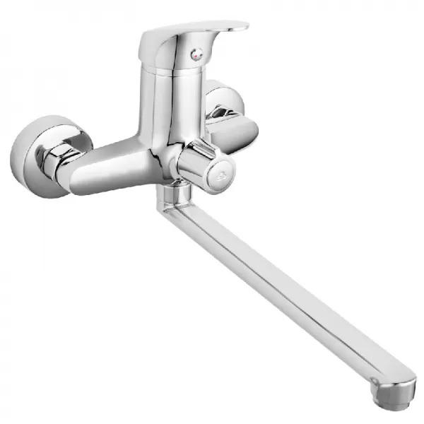 Paneláková nástěnná vanová baterie 150 mm ONE chrom Novaservis BFO3A