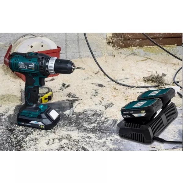 Nabíječka baterie li-ion 2X18V, 3.5A XTline XT102792