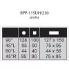 Pásová pila na kov ROXTA RPPK-115UH/230