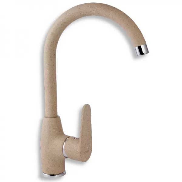 Dřezová baterie Titania Fresh granit-písek Novaservis 96713,GRS