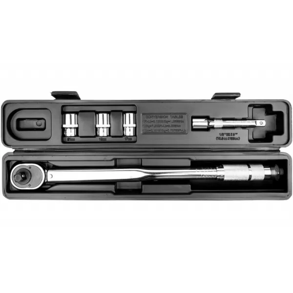 Momentový klíč 1/2" 40-210 Nm sada Güde 39010