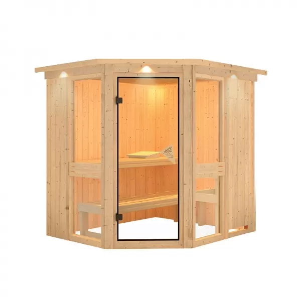 Finská sauna KARIBU AMELIA 1 (66747) LG3045