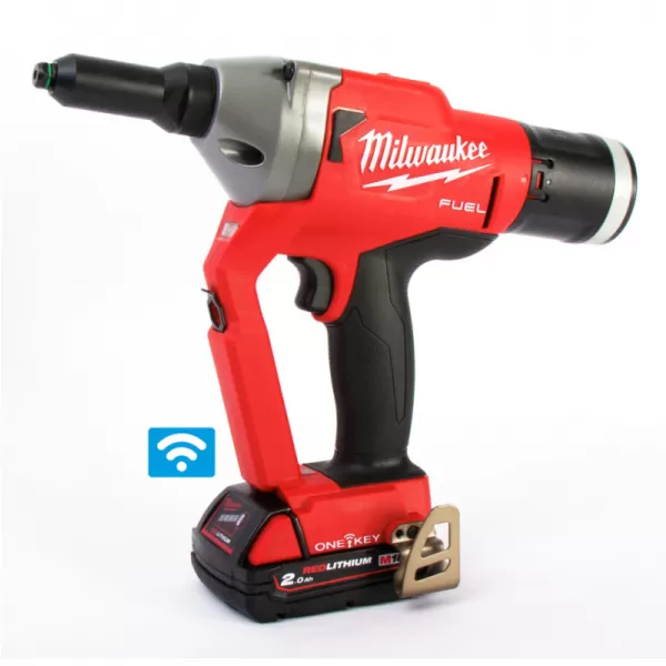Aku kompaktní nýtovačka M18™ ONE-KEY™ 18V 2x2,0Ah Milwaukee M18ONEFPRT-202X