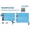 Trampolína Marimex FreeJump 305 cm + ochranná síť + schůdky + kotvící sada ZDARMA Marimex 19000108