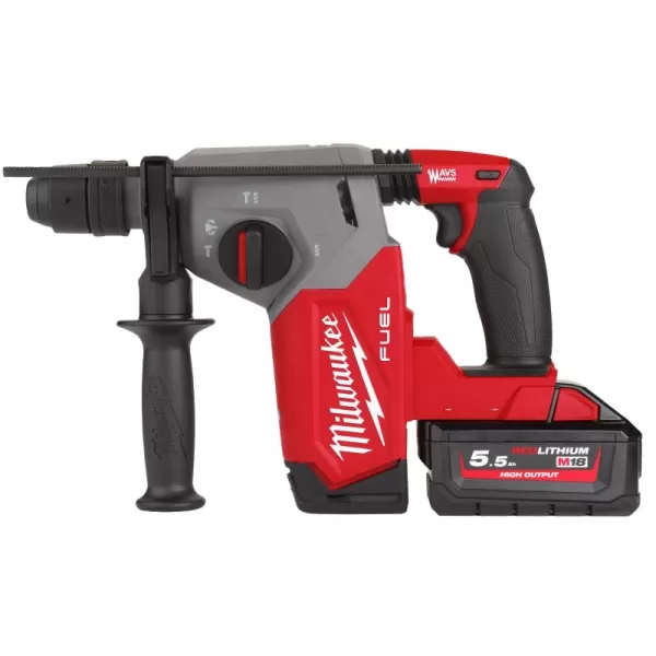 Aku 4-režimové kladivo 26 mm SDS-PLUS se sklíčidlem FIXTEC™ M18 FUEL™ 18V/2x5,5Ah Milwaukee M18FHX-552X