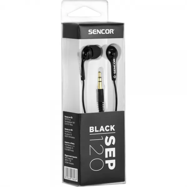 Sluchátka do uší SENCOR SEP 120 BLACK