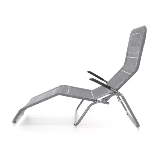 Polohovací lehátko antracit MFG POOL 26POOL-A