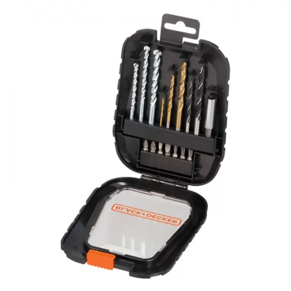 Sada příslušenství pro vrtání a šroubování 16ks Black&Decker A7186