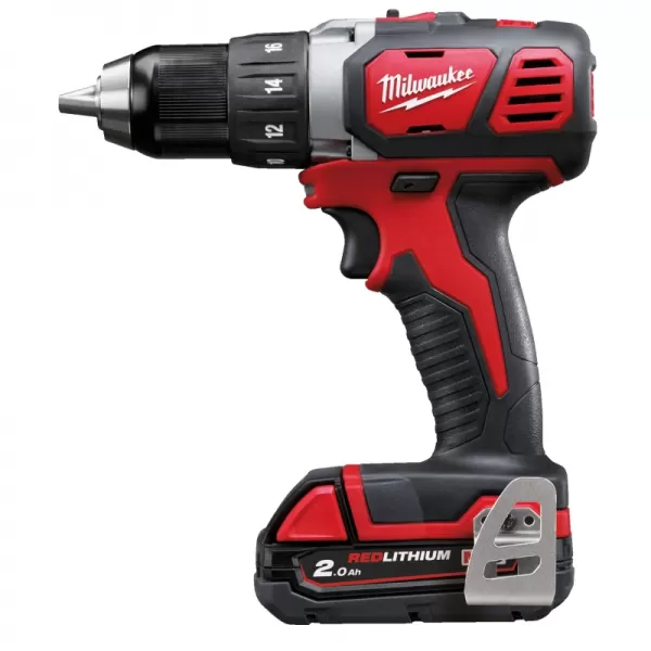 Aku kompaktní vrtací šroubovák M18™ 18V/2x2,0Ah Milwaukee M18BDD-202C