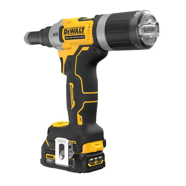 Aku nýtovačka pro nýty od 4,8 mm do 6,4 mm 18V 2x1,7Ah DeWALT DCF414E2GT